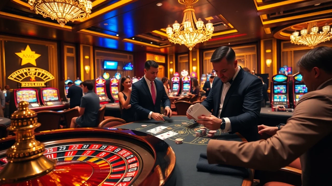 Experience thrilling gameplay at https://thabet.vegas/ with high-stakes poker and vibrant casino atmosphere.