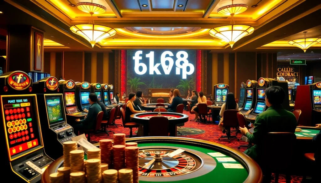 Experience high-stakes excitement at f168 okvip with dynamic casino gaming and vibrant action.
