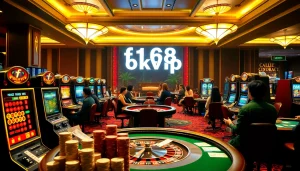 Experience high-stakes excitement at f168 okvip with dynamic casino gaming and vibrant action.