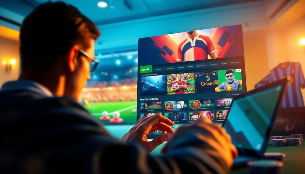 Engaging online betting experience at sbobet.dance with diverse gaming options.