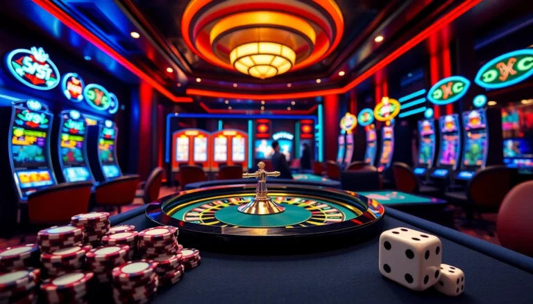 Experience the thrill of DN88 with vibrant casino games, roulette, and poker action.