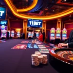 Experience the thrill of gambling at 11BET's engaging casino tables and vibrant slot machines.