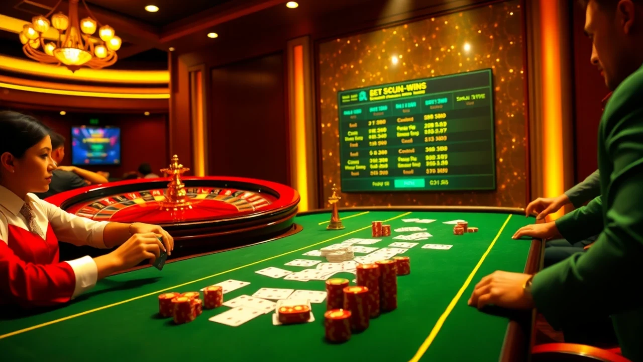 Experience the joy of winning at the sun win gaming table with vibrant colors and strategic gameplay.