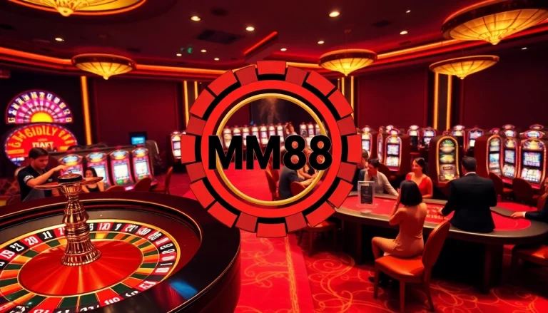 Experience the excitement of gaming with MM88 at a luxurious online casino.
