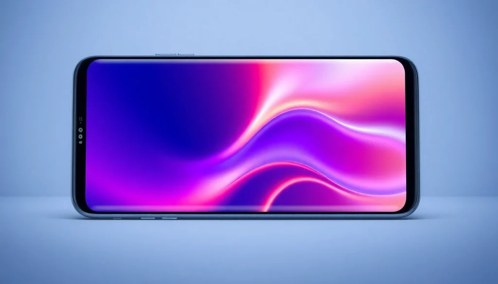 S8 smartphone with edge-to-edge display and futuristic design on a sleek background.