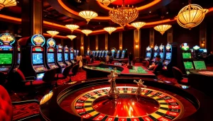 High-stakes action at the trang chủ 789P casino featuring roulette and lively players.