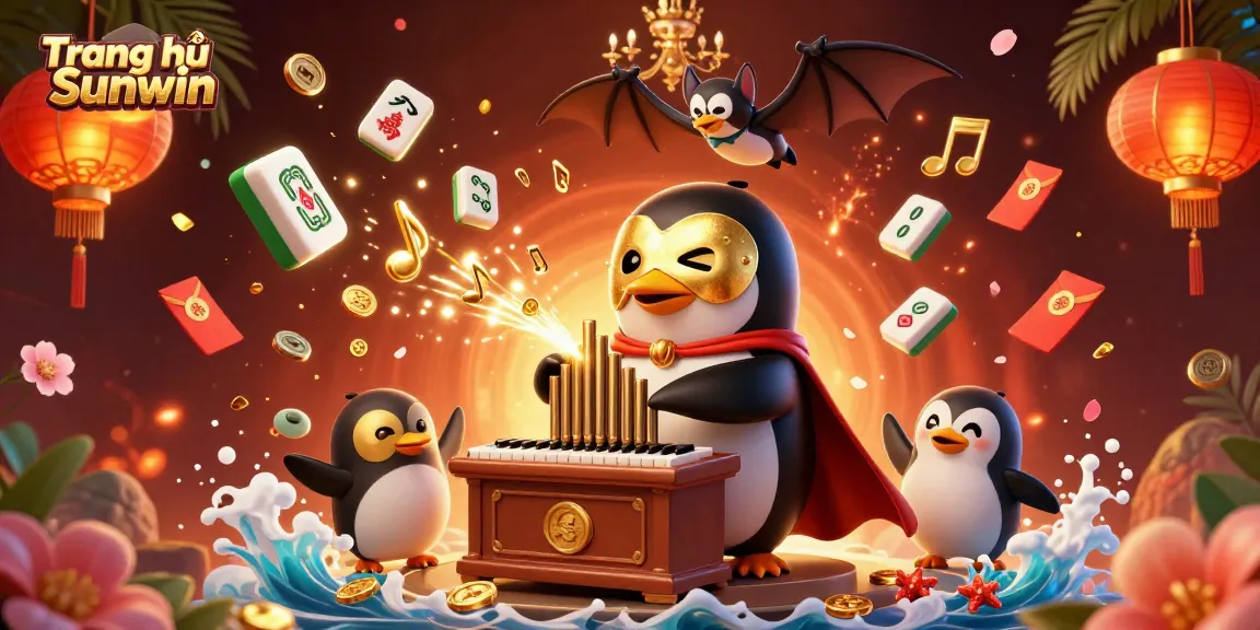 Experience thrilling gameplay at Trang chủ Sunwin with interactive casino elements showcased in a vibrant scene.